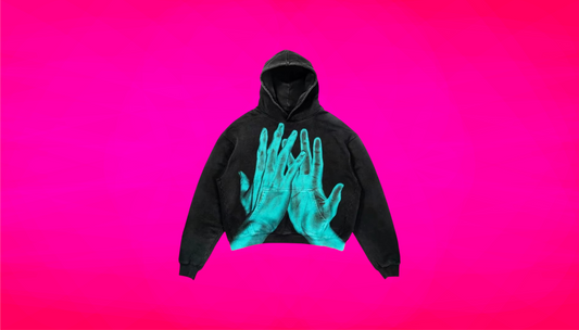 BLUE HANDS HOODIE - Unisex