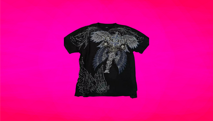 Y2K WINGS CROSS T-SHIRT - Unisex