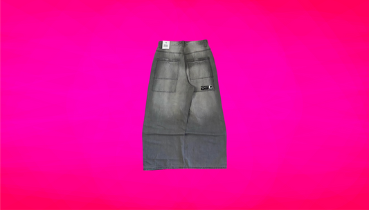 PURE OIL BAGGY JEANS - Unisex