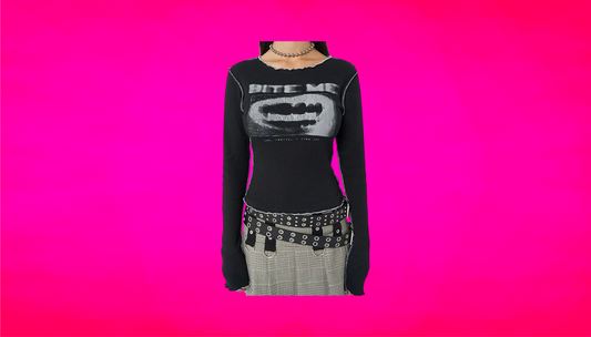 BITE ME CROP TOP