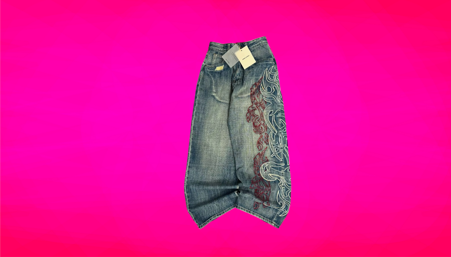 Y2K BAGGY JEANS - Unisex